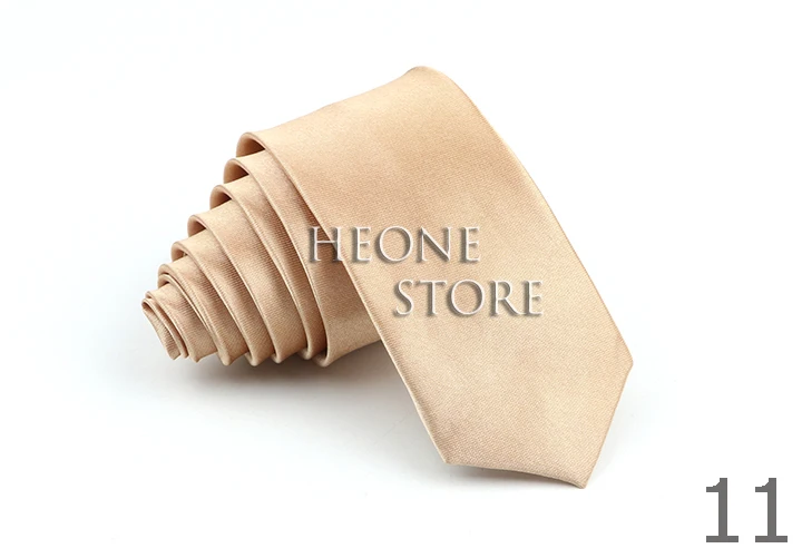 Super Slim 5cm Tie For Men Solid Rainbow Color Polyester Necktie Narrow Skinny Red Bule Orange Fashion Daily Shirt Accessory