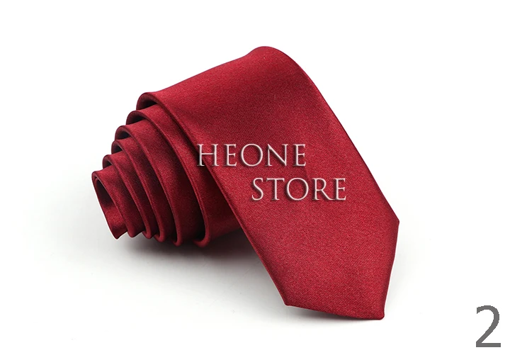 Super Slim 5cm Tie For Men Solid Rainbow Color Polyester Necktie Narrow Skinny Red Bule Orange Fashion Daily Shirt Accessory