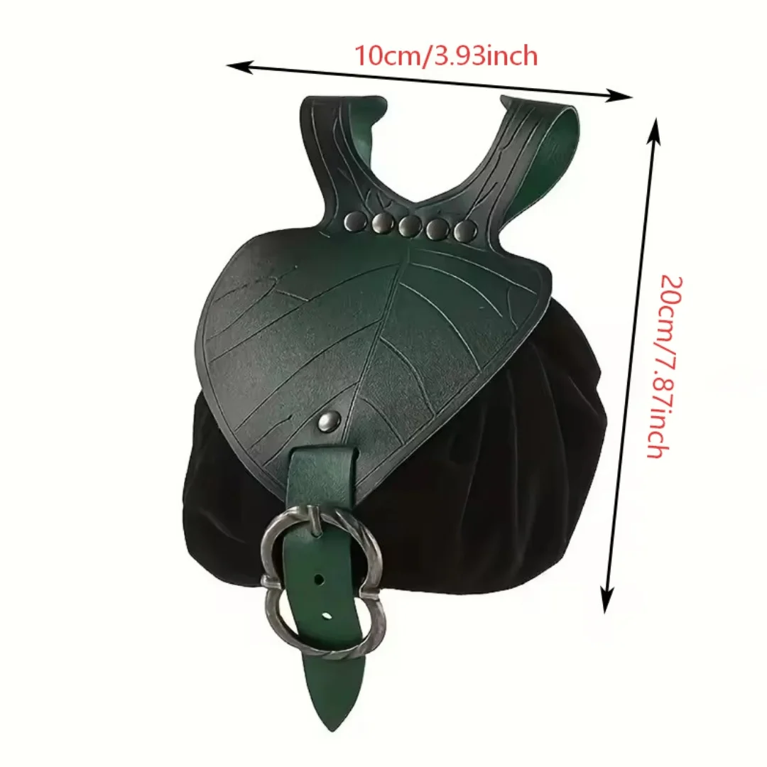 PU Waist Belt Bag for Women Fashion Bag Leisure Soft Leather Bags Light Waterproof Portable Hanging Bag Drawstring Belt Bag