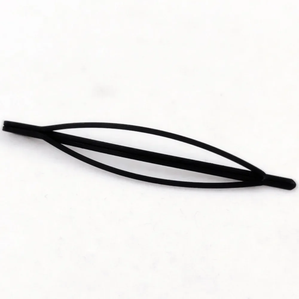 3 Styles Black Hair Clips, Invisible Bobby Pins for Bangs & Side Hair, Non-Slip Hairpins for Women