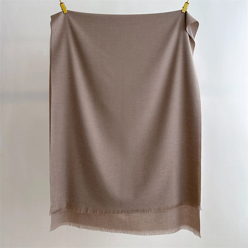 Fashion Winter Cashmere Scarf for Women Warm Solid Color Wraps Shawls Bandana Foulard Neckerchief Poncho Echarpe Pashmina Stoles