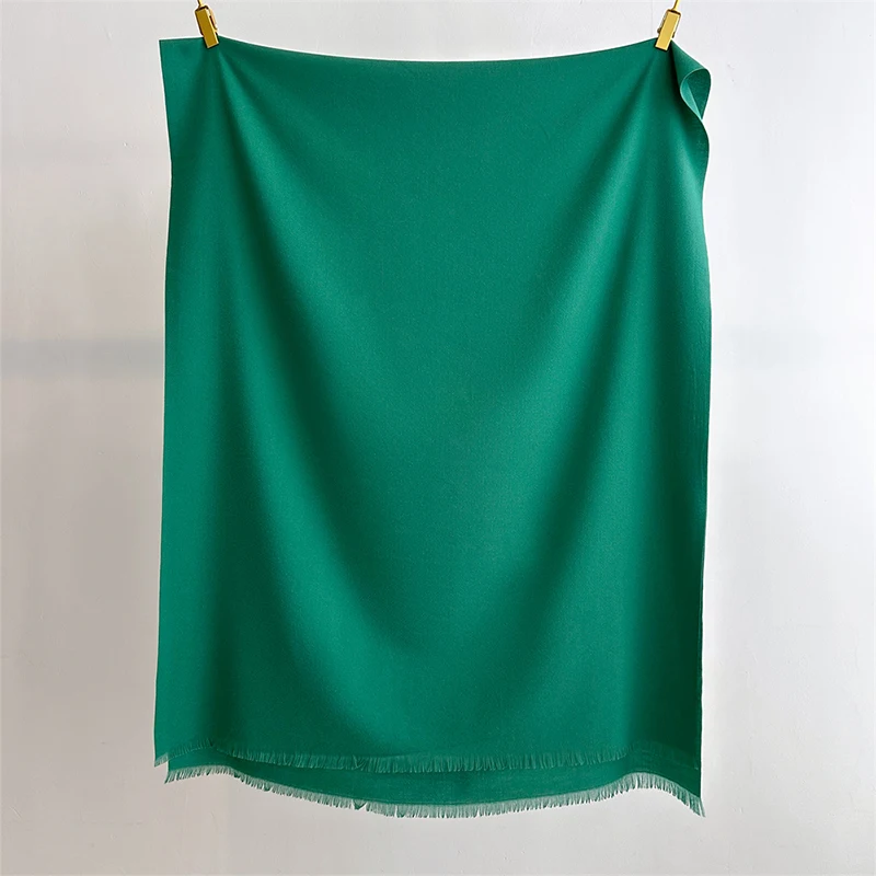 Fashion Winter Cashmere Scarf for Women Warm Solid Color Wraps Shawls Bandana Foulard Neckerchief Poncho Echarpe Pashmina Stoles