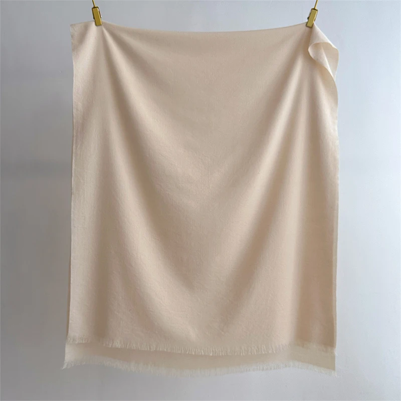 Fashion Winter Cashmere Scarf for Women Warm Solid Color Wraps Shawls Bandana Foulard Neckerchief Poncho Echarpe Pashmina Stoles