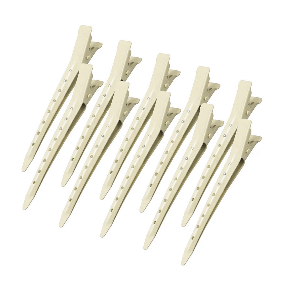 10pcs/lot Metal Duckbill Clip Curly Hairpin Barrettes Hair Styling Clips Clamps Haircut Hairclip Tools Fluffy Hair Root Barrette