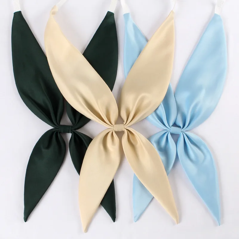 Ladies Elegant Bow tie Classic Shirts Bow Tie For Women Business Bowknot Student Solid Bow Ties JK Butterfly Girls Suits Bowties