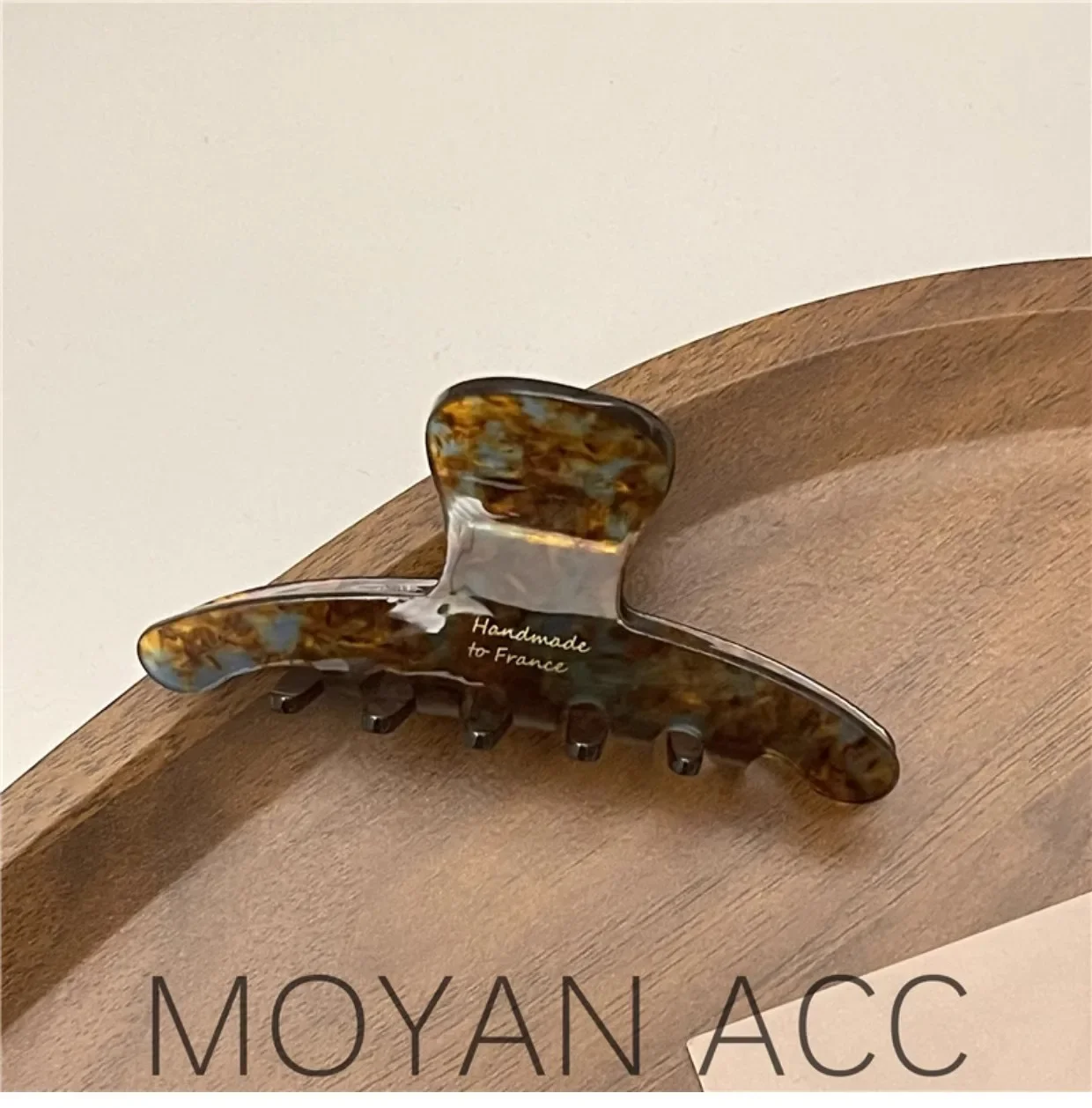Women Acetate Leopard Hair Claw Hair Claws Chic Barrettes Crab Hairpins Styling Clips Girls Lady Headwear Hair Accessories