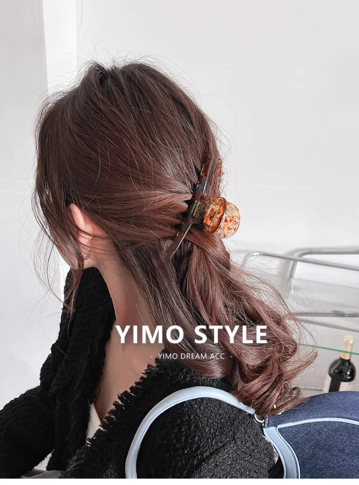 Women Acetate Leopard Hair Claw Hair Claws Chic Barrettes Crab Hairpins Styling Clips Girls Lady Headwear Hair Accessories