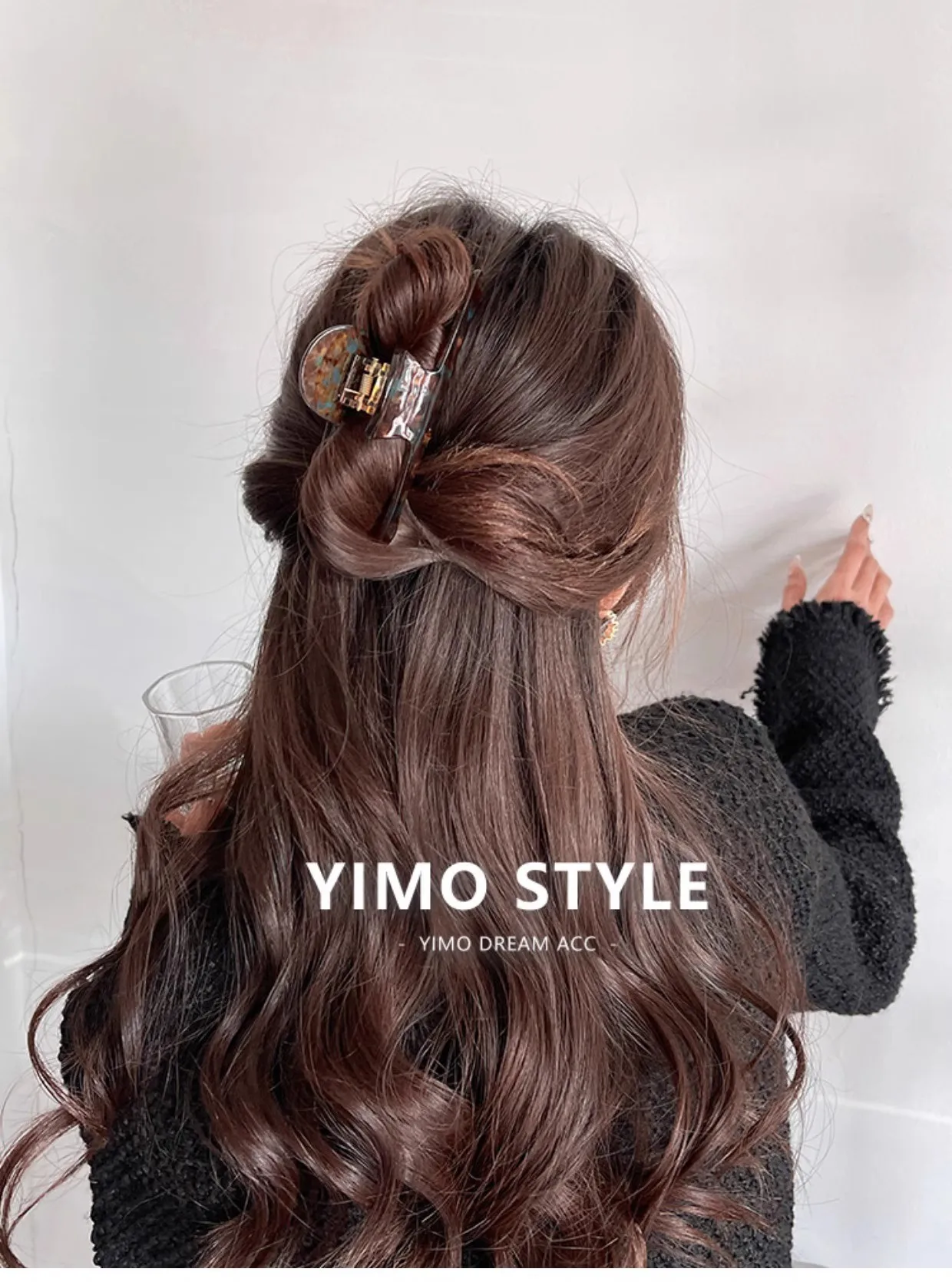 Women Acetate Leopard Hair Claw Hair Claws Chic Barrettes Crab Hairpins Styling Clips Girls Lady Headwear Hair Accessories