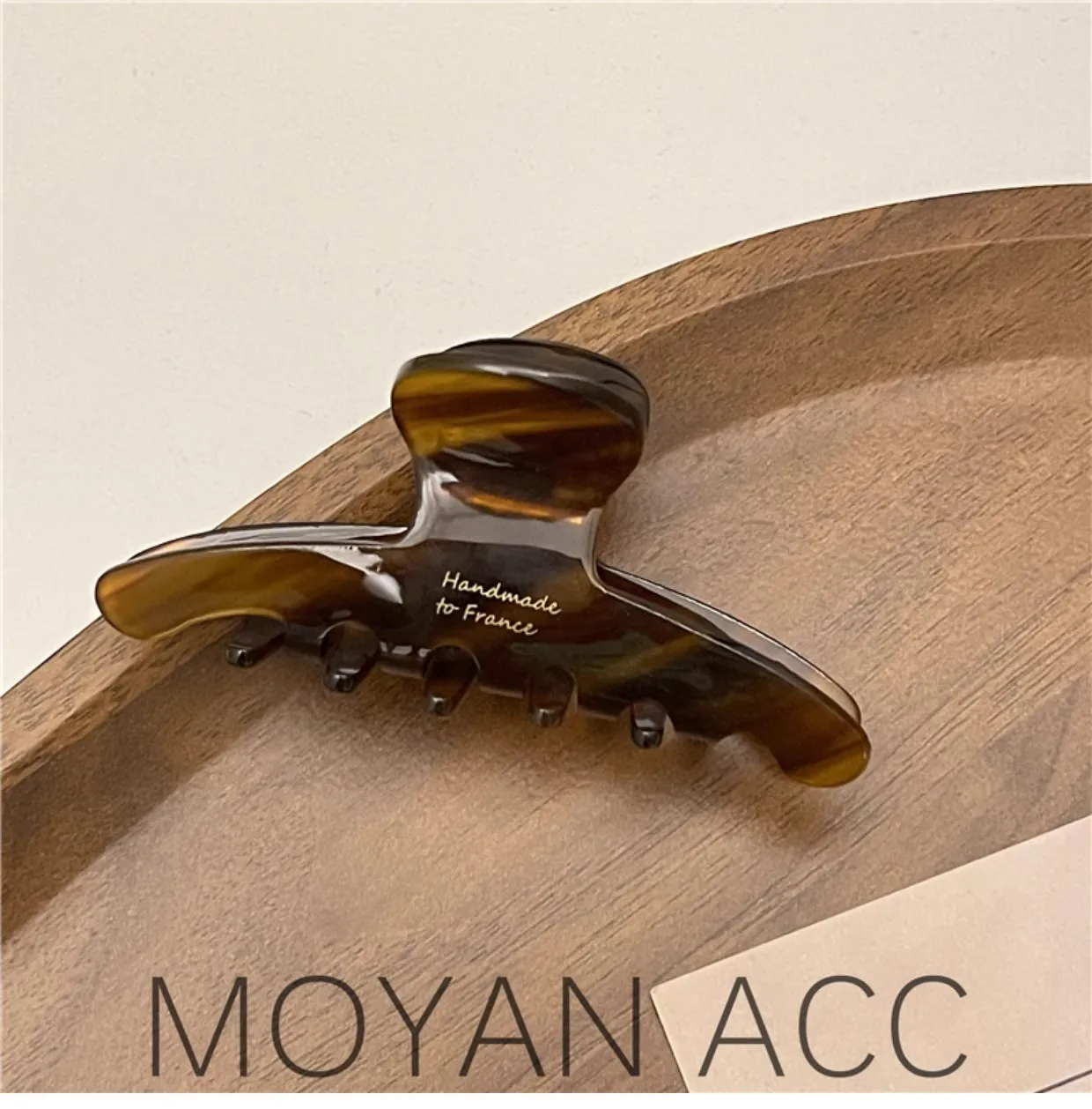 Women Acetate Leopard Hair Claw Hair Claws Chic Barrettes Crab Hairpins Styling Clips Girls Lady Headwear Hair Accessories