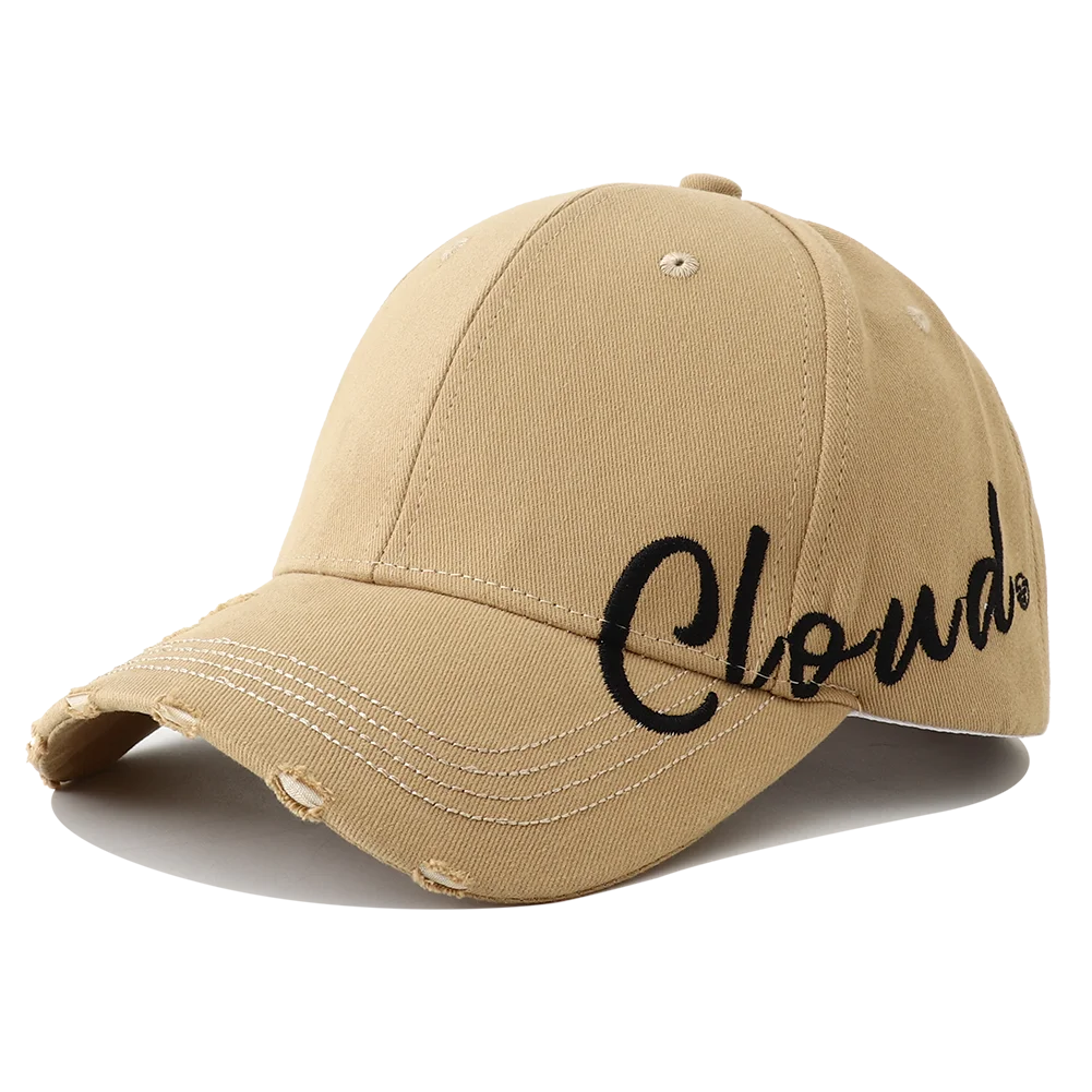 2025 New 100% Cotton Baseball Cap for Men Women Letters Embroidered Snapback Hat Summer Sun Caps Unisex Casual Hip Hop Hats