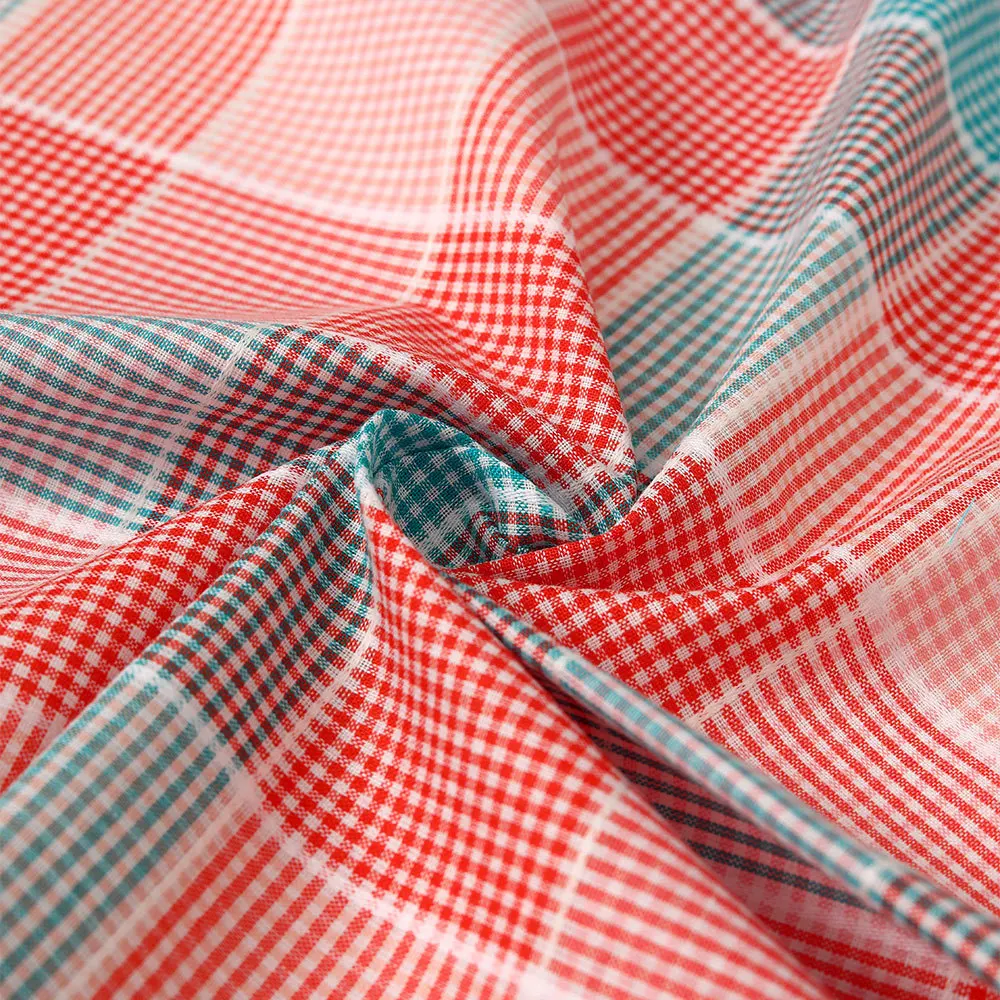 3Pcs Women's Pure Cotton Plaid Handkerchief Contrasting Color Matching Thin Wipe Soft Sweat Hand Towel 43cm