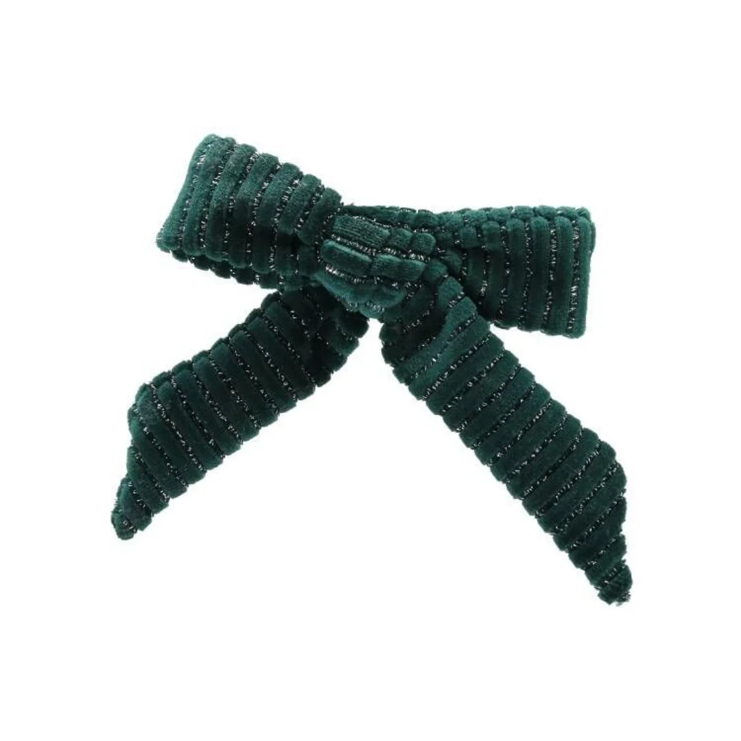AP New winter DK Green bow elegant headband fashion children hairband hair accessories baby clip OEM