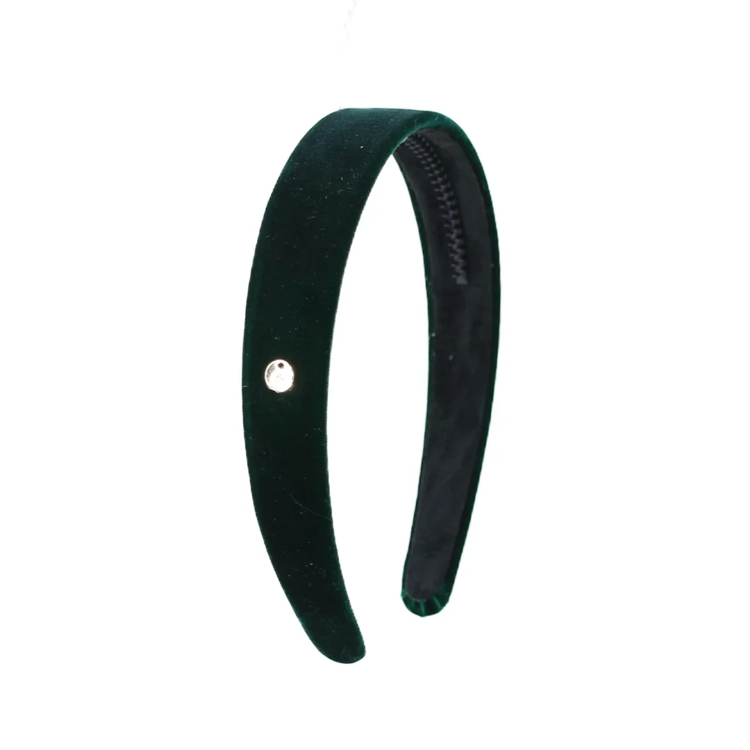 AP New winter DK Green bow elegant headband fashion children hairband hair accessories baby clip OEM