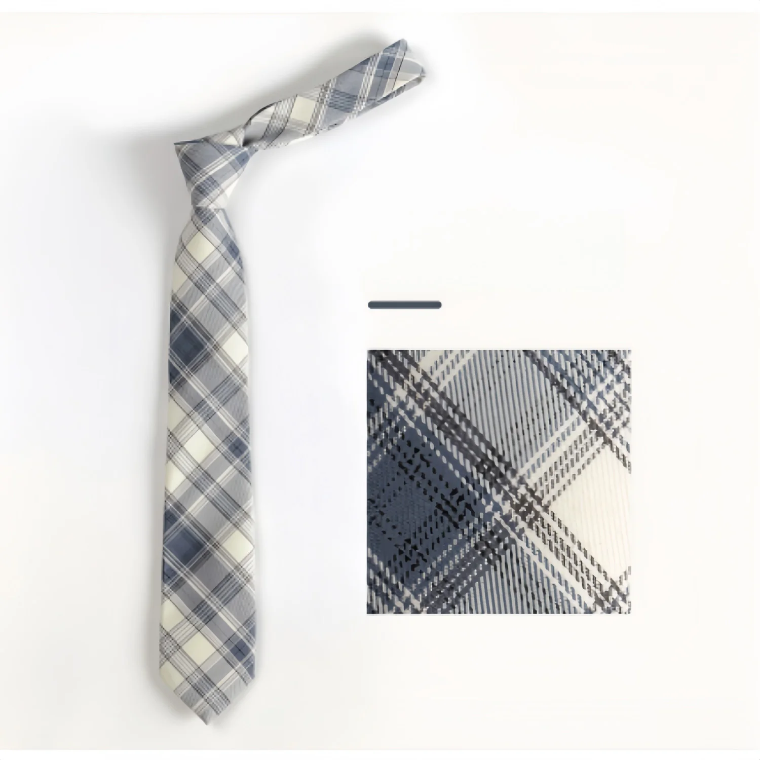 Y2K Cotton JK Necktie Simple Plaid Neckwear Striped Neck Tie Clothes Accessories Cravat Uniform Bow Tie Women Men