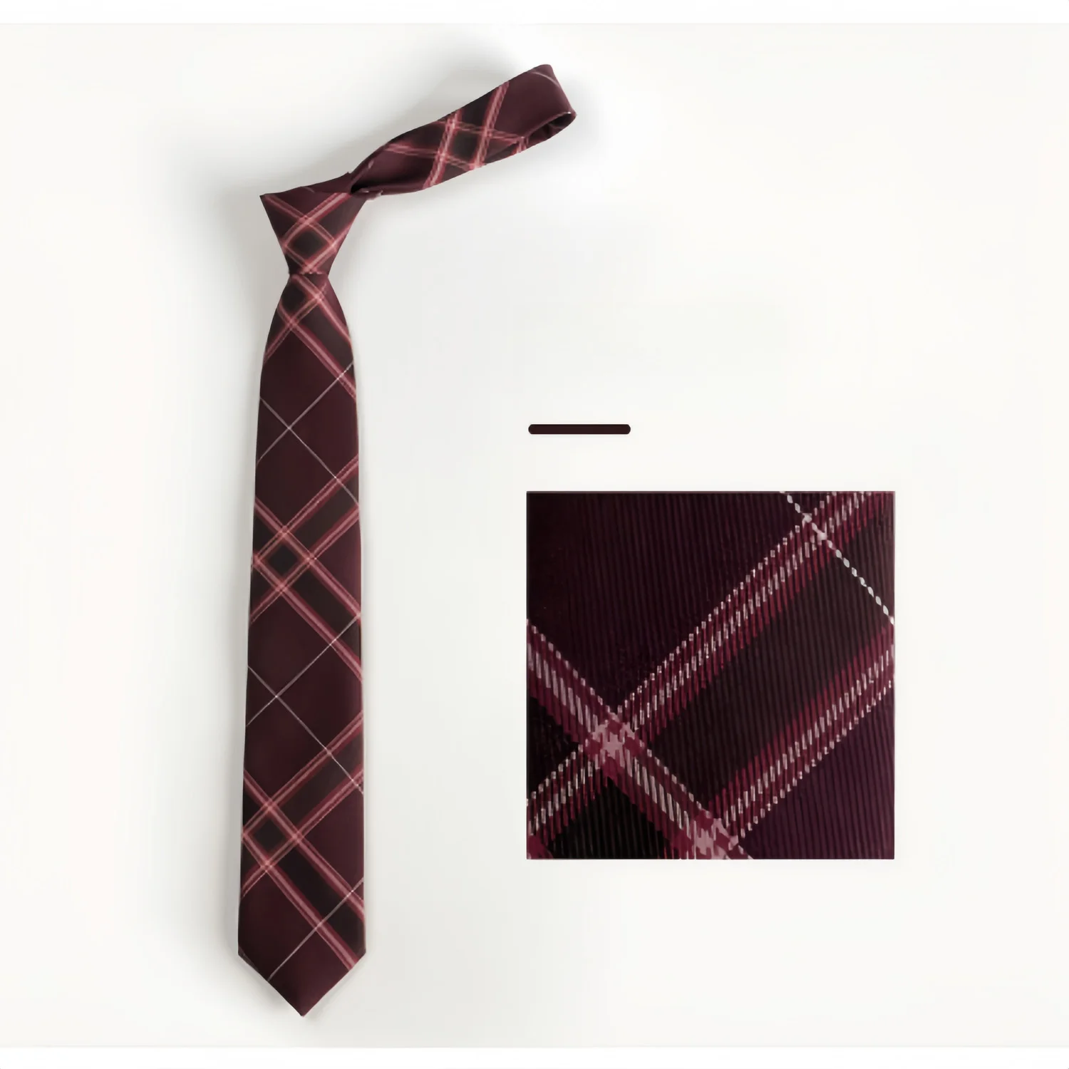 Y2K Cotton JK Necktie Simple Plaid Neckwear Striped Neck Tie Clothes Accessories Cravat Uniform Bow Tie Women Men
