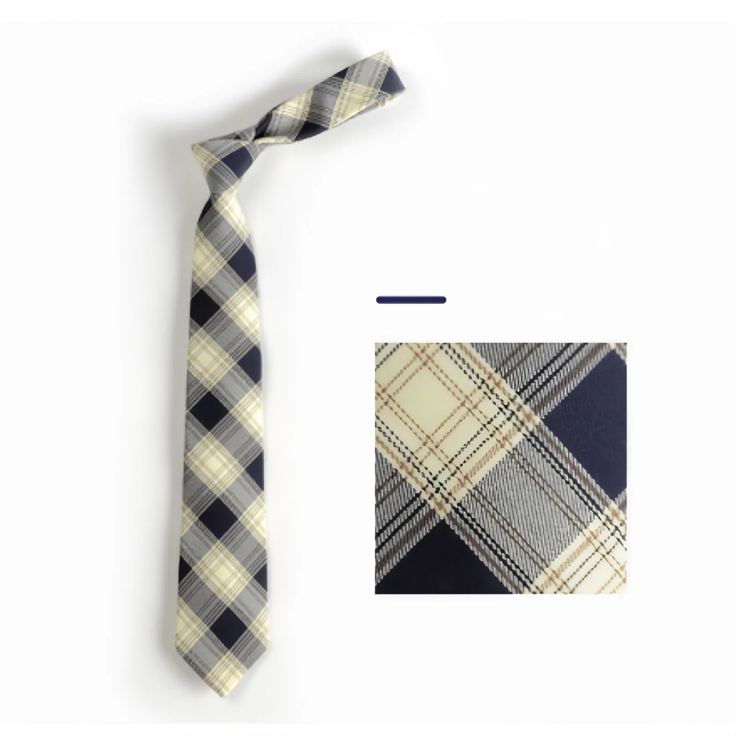 Y2K Cotton JK Necktie Simple Plaid Neckwear Striped Neck Tie Clothes Accessories Cravat Uniform Bow Tie Women Men