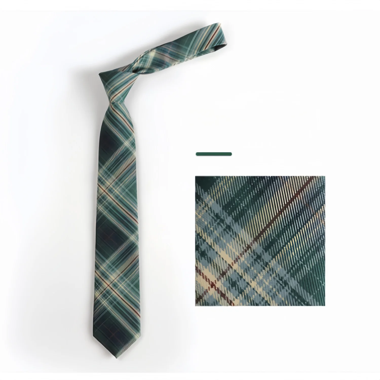 Y2K Cotton JK Necktie Simple Plaid Neckwear Striped Neck Tie Clothes Accessories Cravat Uniform Bow Tie Women Men