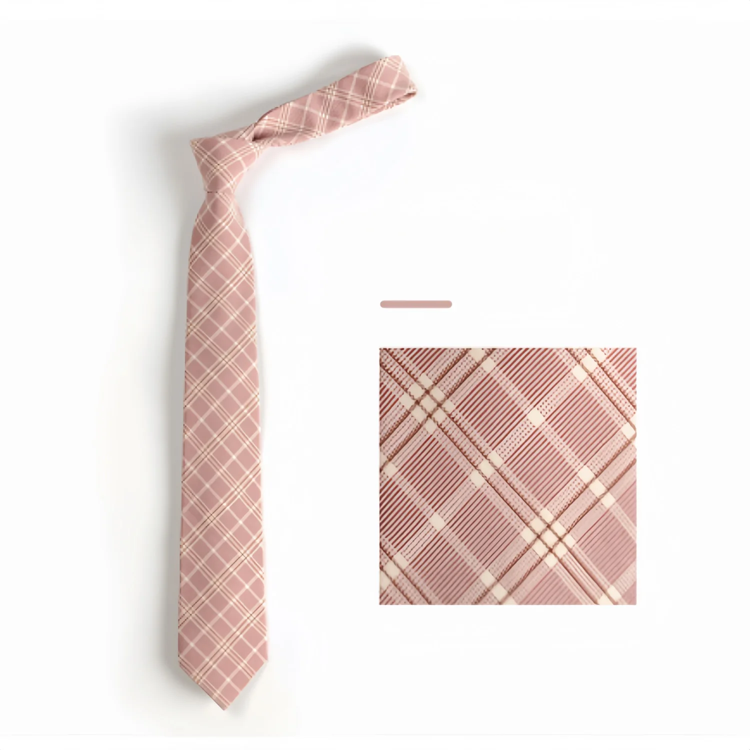 Y2K Cotton JK Necktie Simple Plaid Neckwear Striped Neck Tie Clothes Accessories Cravat Uniform Bow Tie Women Men