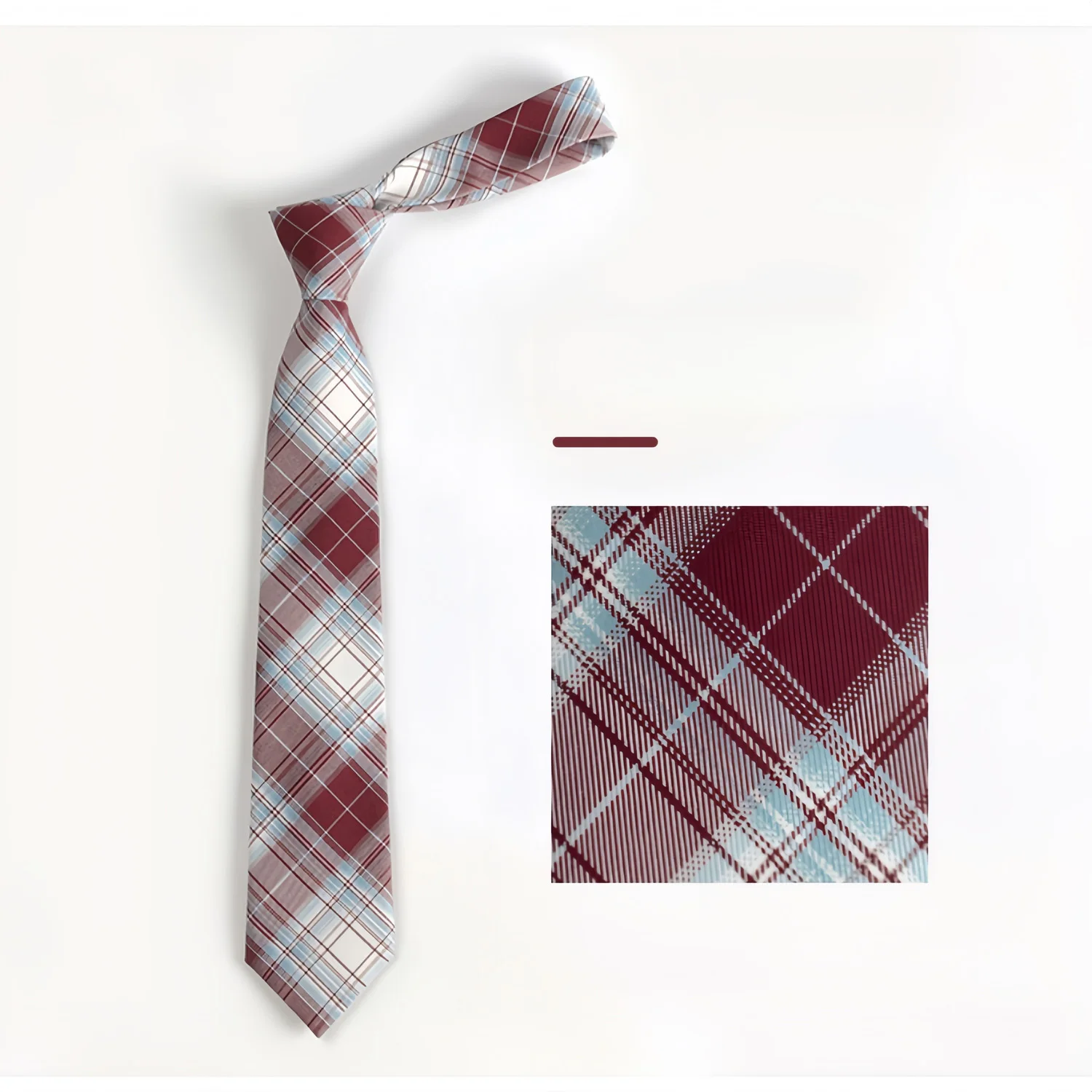 Y2K Cotton JK Necktie Simple Plaid Neckwear Striped Neck Tie Clothes Accessories Cravat Uniform Bow Tie Women Men