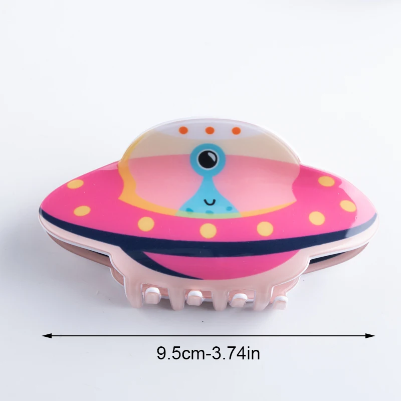 Cartoon Anime Series Alien Hair Clip 9 Inches PVC Kids Accessory New November Trendy Hairband for Children