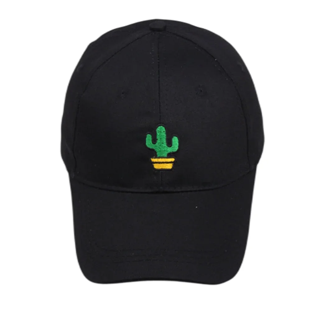 Fashion Cactus Baseball Cap for Men Women Casual Sunscreen Hat Travel Accessory