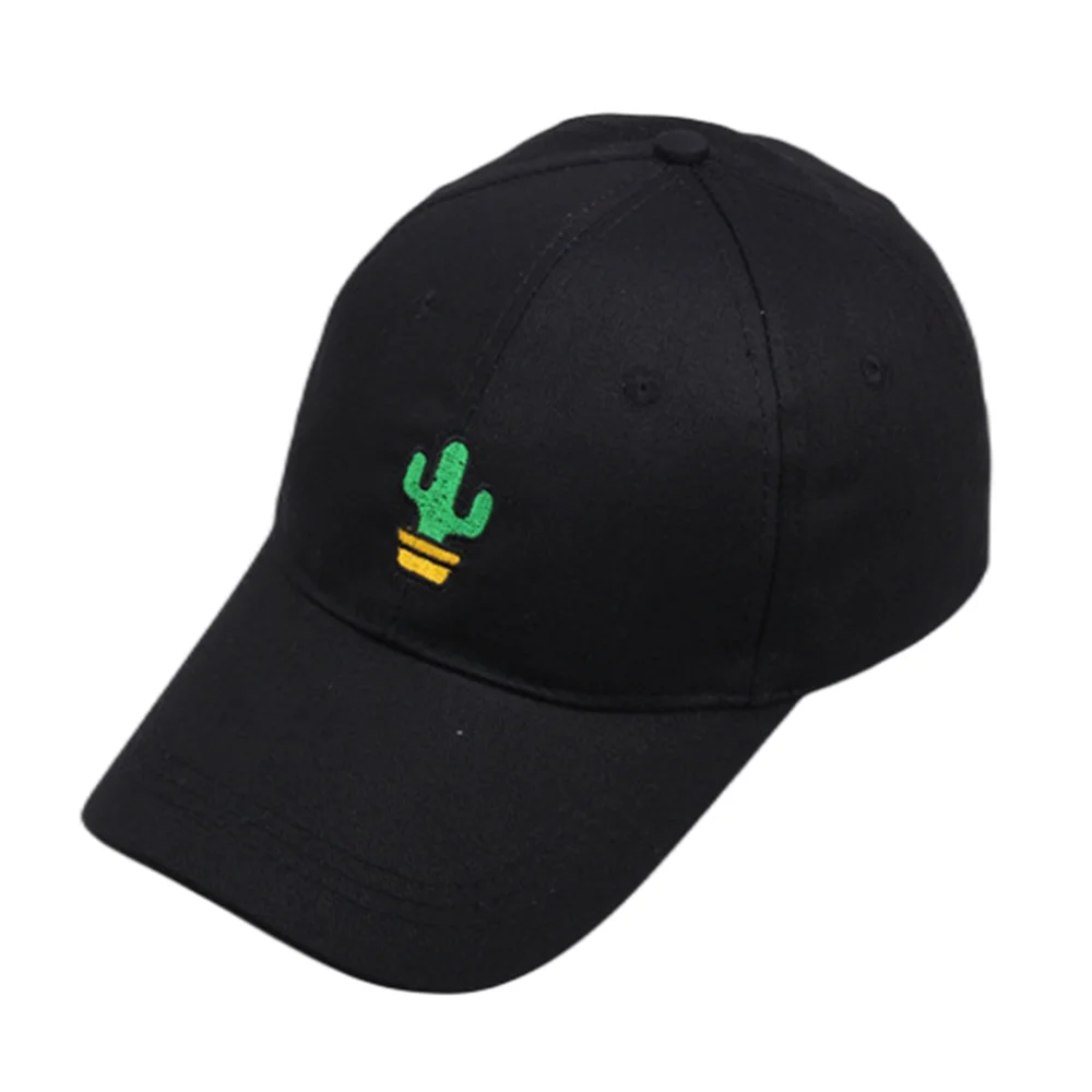 Fashion Cactus Baseball Cap for Men Women Casual Sunscreen Hat Travel Accessory