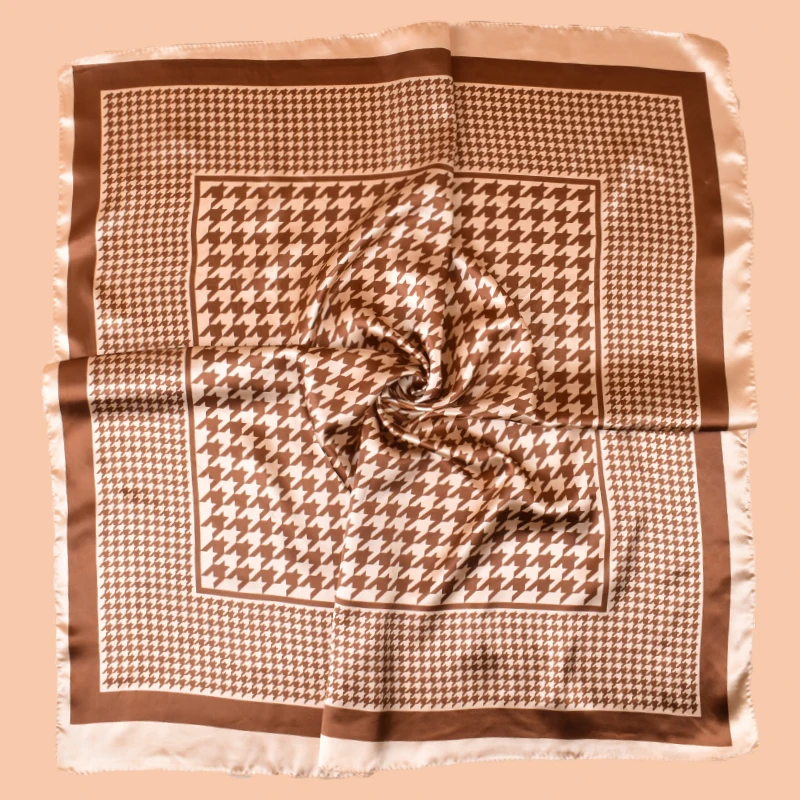 1PC Women's Summer Beach Accessory Fashion Satin Square Scarf 90*90inch Multi-use Headscarf Party Use Versatile Hair Towel