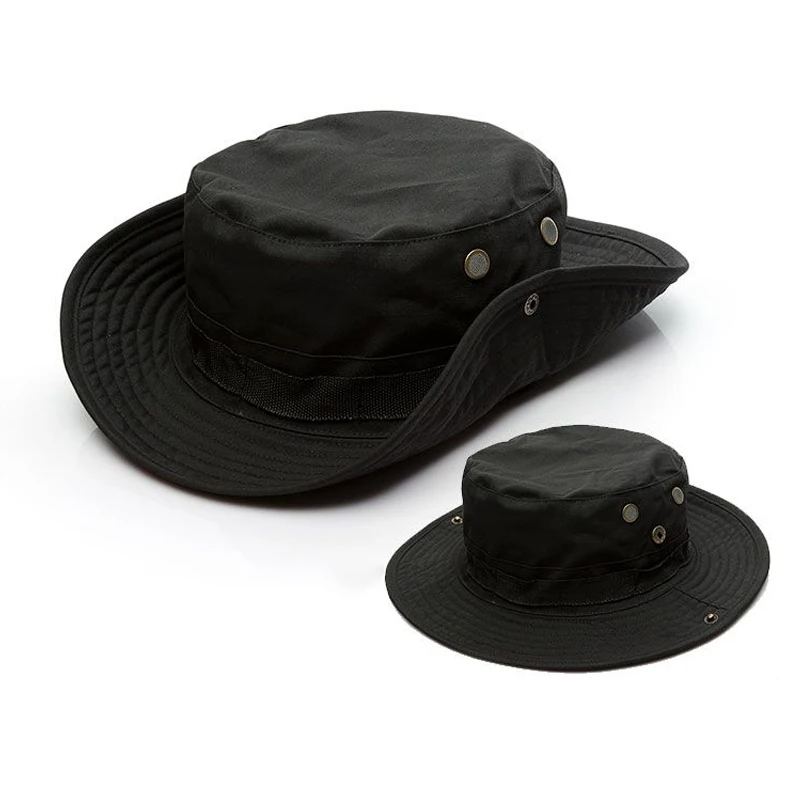2Pcs/Set Wide-brimmed Hat Balaclava Mixed Set Men Sunscreen Boonie Cap Outdoors Hiking Camping Fishing Hat Sun Hat Fisherman Hat