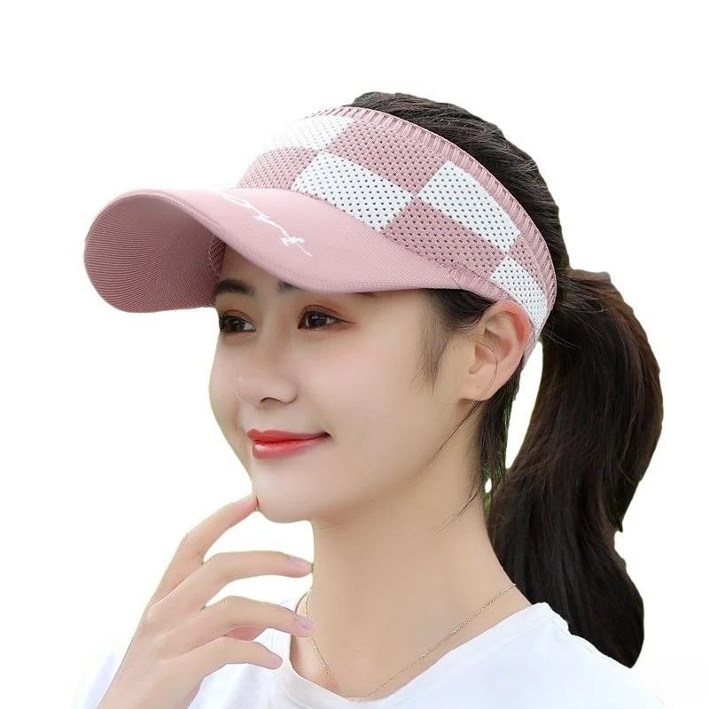 Mesh breathable hollow top baseball cap for men and women, adjustable sun hat suitable for outdoor sports in spring and summer