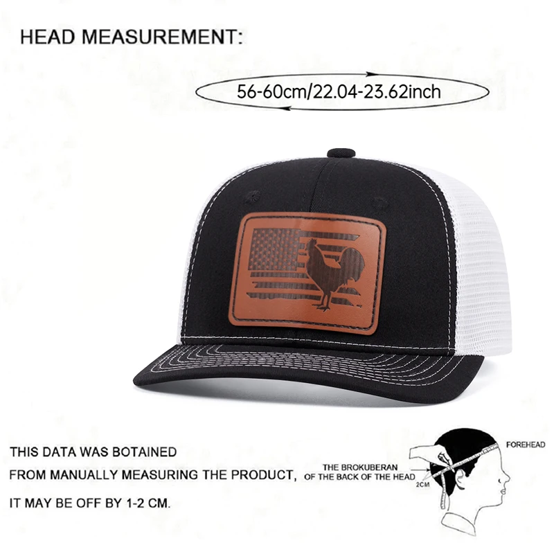 2025 Creative and Personalized New Webhat Richardson Rooster Street Hip Hop Skateboarding Hat Outdoor Flat Edge Hat Baseball Hat