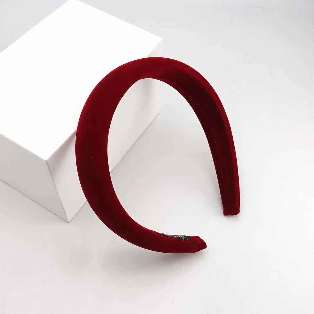 3/3.5cm Winter Thick Headbands for Women Velvet Sponge Hairband Girls Wide Hair Bezel Elasticity Padded Headwear Hair Accessorie