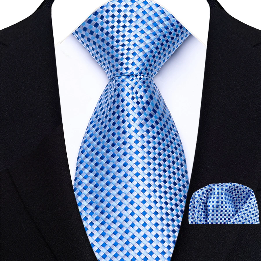 New Design Green Brown Red Necktie Set Polyester Pocket Square Tie Set Classic Polka Dot Tie For Men Daily Wear Shirt Accessor