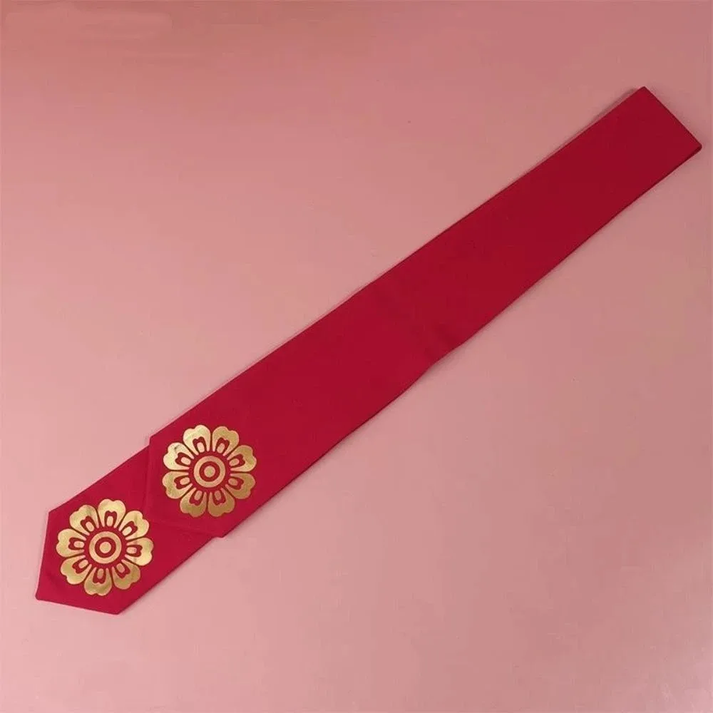 Fashion Flower Korean Headband Ribbon Court Korean Hanbok Hairband Traditional Headdress Stage Dance Costume Girl