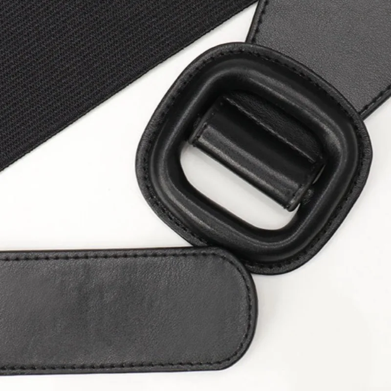 1pcs Women's Stretchy Waist Belt Fashion Versatile Cincher for Dresses Blazers Coat Decorative Stylish Elastic Waistband