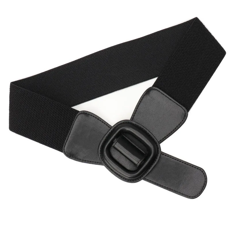 1pcs Women's Stretchy Waist Belt Fashion Versatile Cincher for Dresses Blazers Coat Decorative Stylish Elastic Waistband