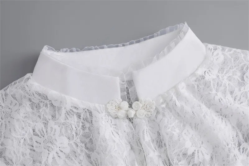 Fake Collar Women's Shirt Lace Shoulder Wraps Detachable Collars Decorative Spring Autumn Blouse Tops Shawls Dress False Collar
