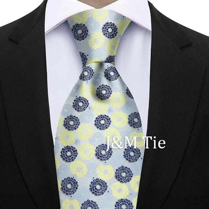 Newest Style Dropshipping Necktie Man Luxury Floral Print Business Neck Tie Performance Tie Cravat Wedding Party Necktie Gift