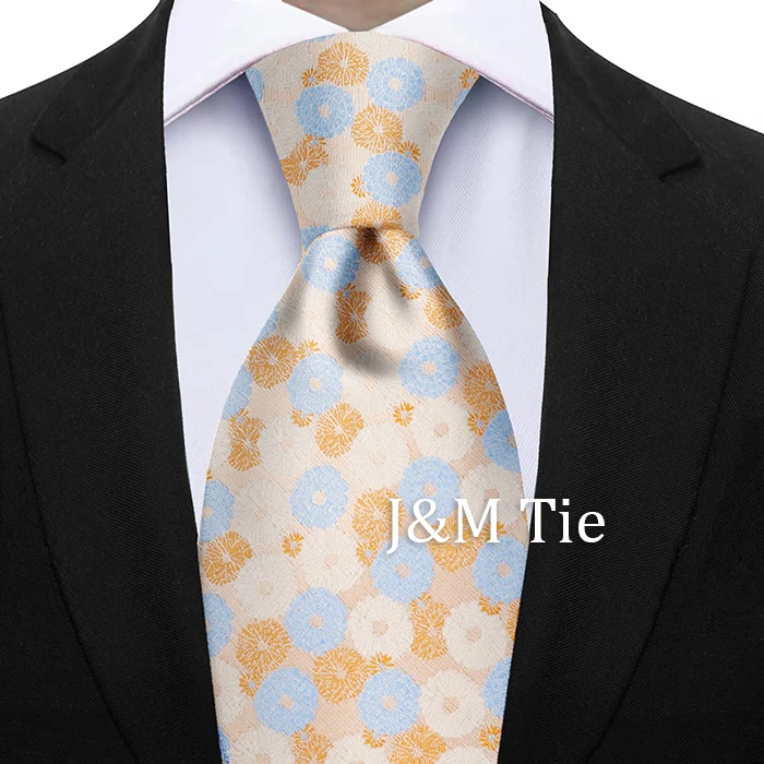 Newest Style Dropshipping Necktie Man Luxury Floral Print Business Neck Tie Performance Tie Cravat Wedding Party Necktie Gift