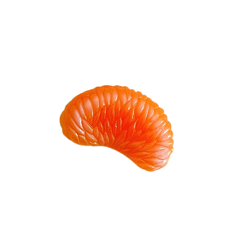 Creative Cute Simulation Orange Hair Clip Fruit Hairpin Spring Clip For Girl Hair Accessories