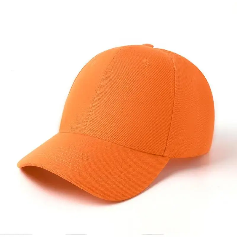 New Fashion Candy Color Kids Baseball Cap Sun Protection Boy Girls Hat Adjustable Travel Children Baseball Cap