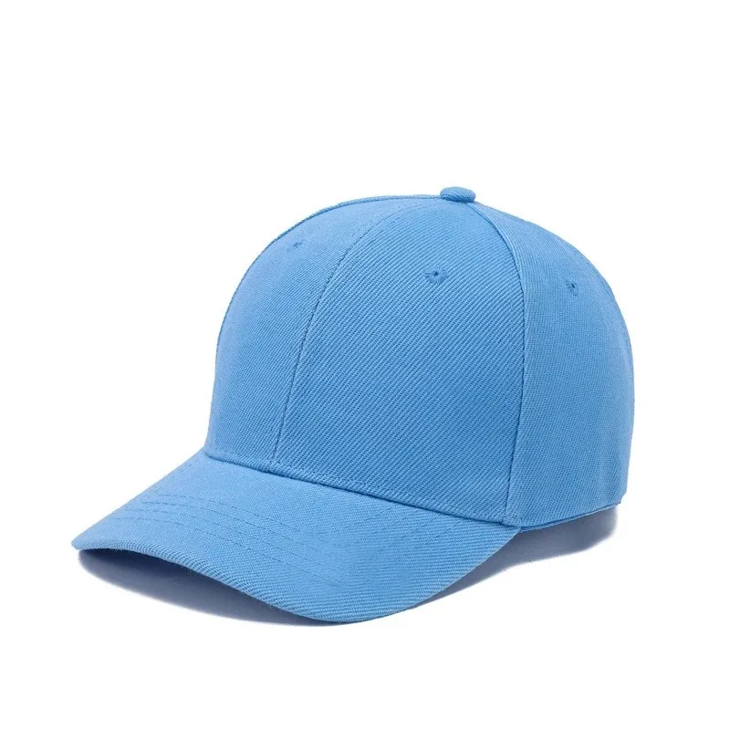 New Fashion Candy Color Kids Baseball Cap Sun Protection Boy Girls Hat Adjustable Travel Children Baseball Cap
