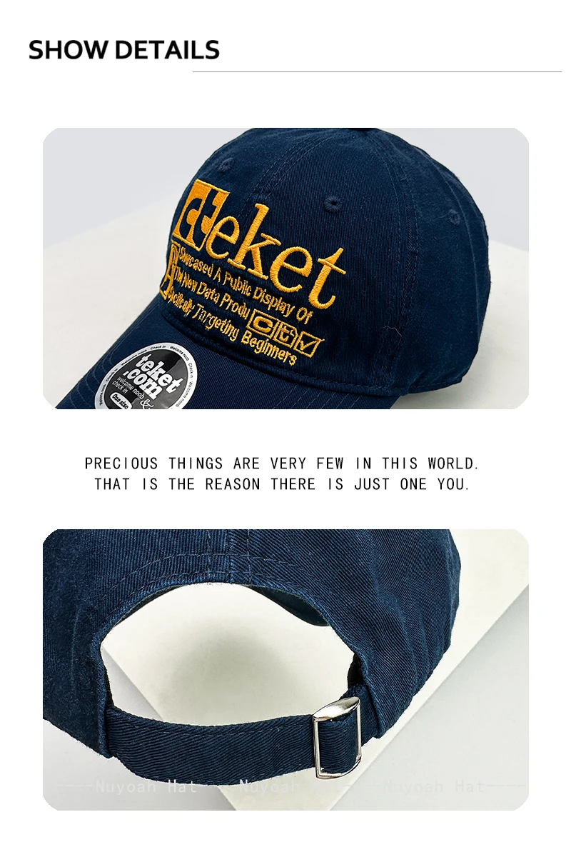 New Unisex American College Style Letter Embroidery Baseball Hats Sunshade Color Block Versatile Street Peaked Caps Fashion Ins
