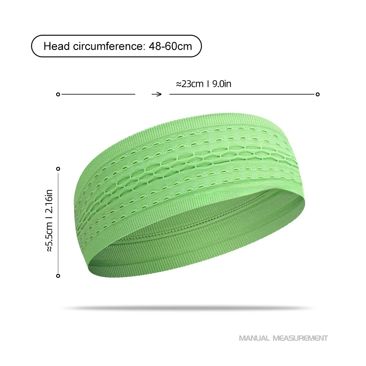 1PC Non-Slip Sport Headbands Moisture Wicking Workout Sweatband for Men & Women Fitness Running Cycling Football Yoga Hairband