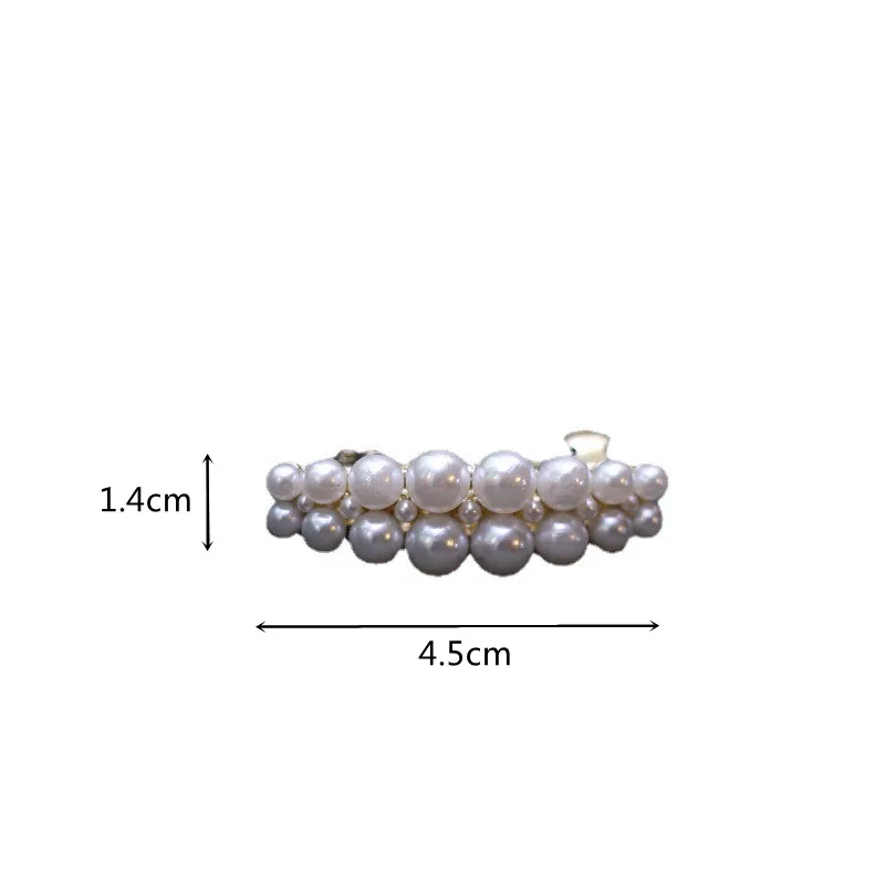2025 Korea Elegant Pearl Hairpins Women Girls Gifts Hair Clips Pins Barrettes Accessories Hairgrips Headdress Headwear Ornament