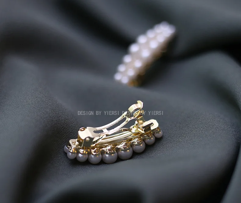 2025 Korea Elegant Pearl Hairpins Women Girls Gifts Hair Clips Pins Barrettes Accessories Hairgrips Headdress Headwear Ornament