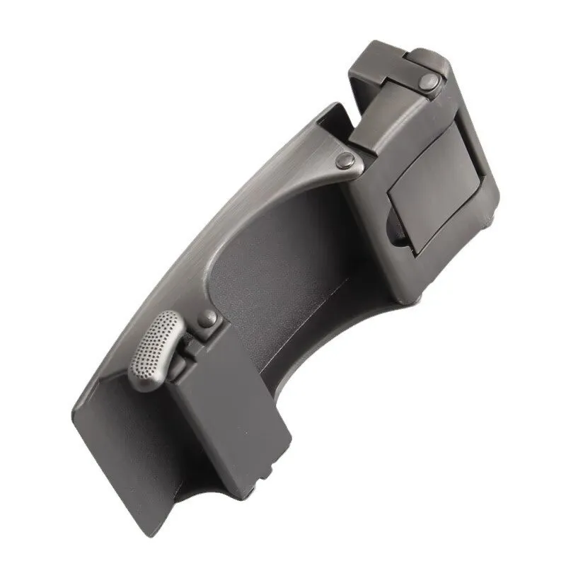 Men's High Quality Alloy Automatic Belt Buckle - Metal Finish 3.5cm Width Ideal for Business & Casual Wear, Durable Belt Buckle