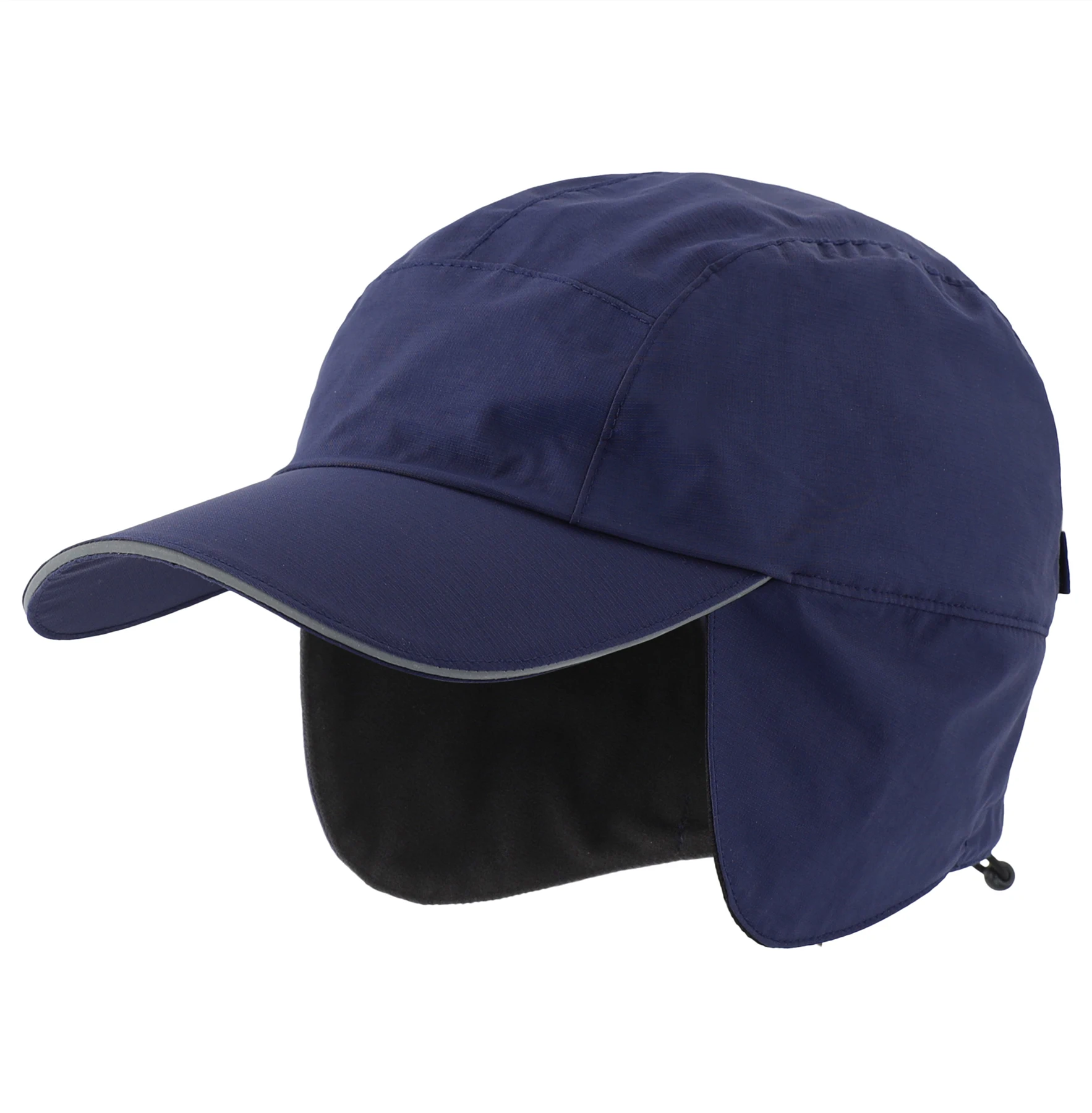 Connectyle Men's Water-Resistant Winter Hat Reflective Fleece Lined Earflap Cap Soft Warm Baseball Outdoor Sports Hat