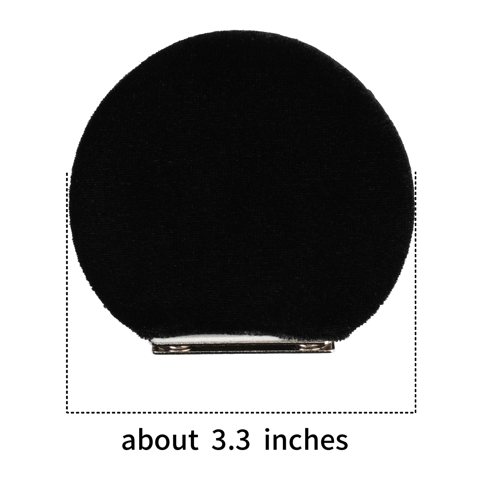 1 Pairs Mickey Minnie Mouse Ear Accessories Creative Magnetic DIY Hat Decoration Fashion Solid Color Fun Hair Accessories