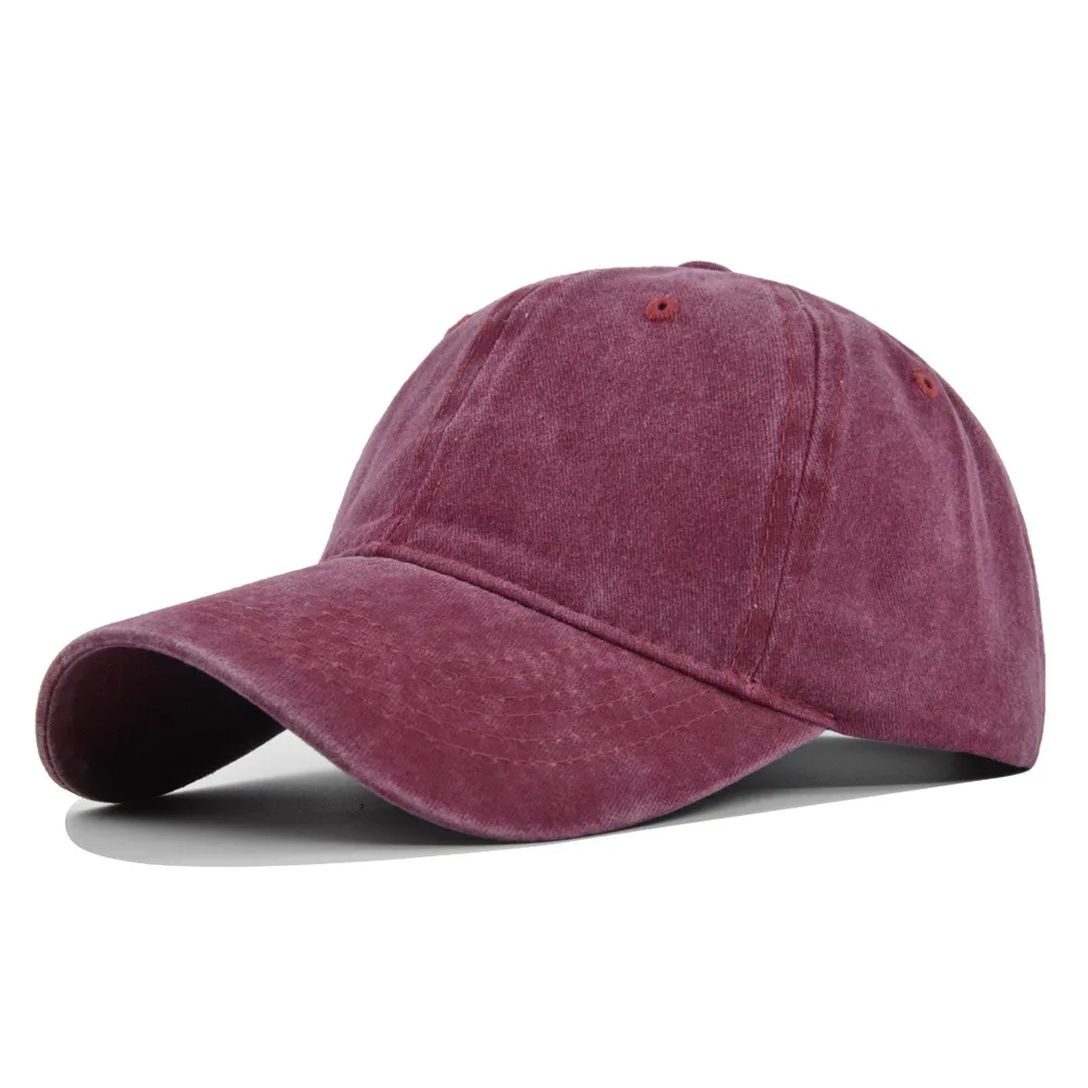 Solid color minimalist baseball cap, versatile for daily casual wear, men's and women's outdoor duckbill cap