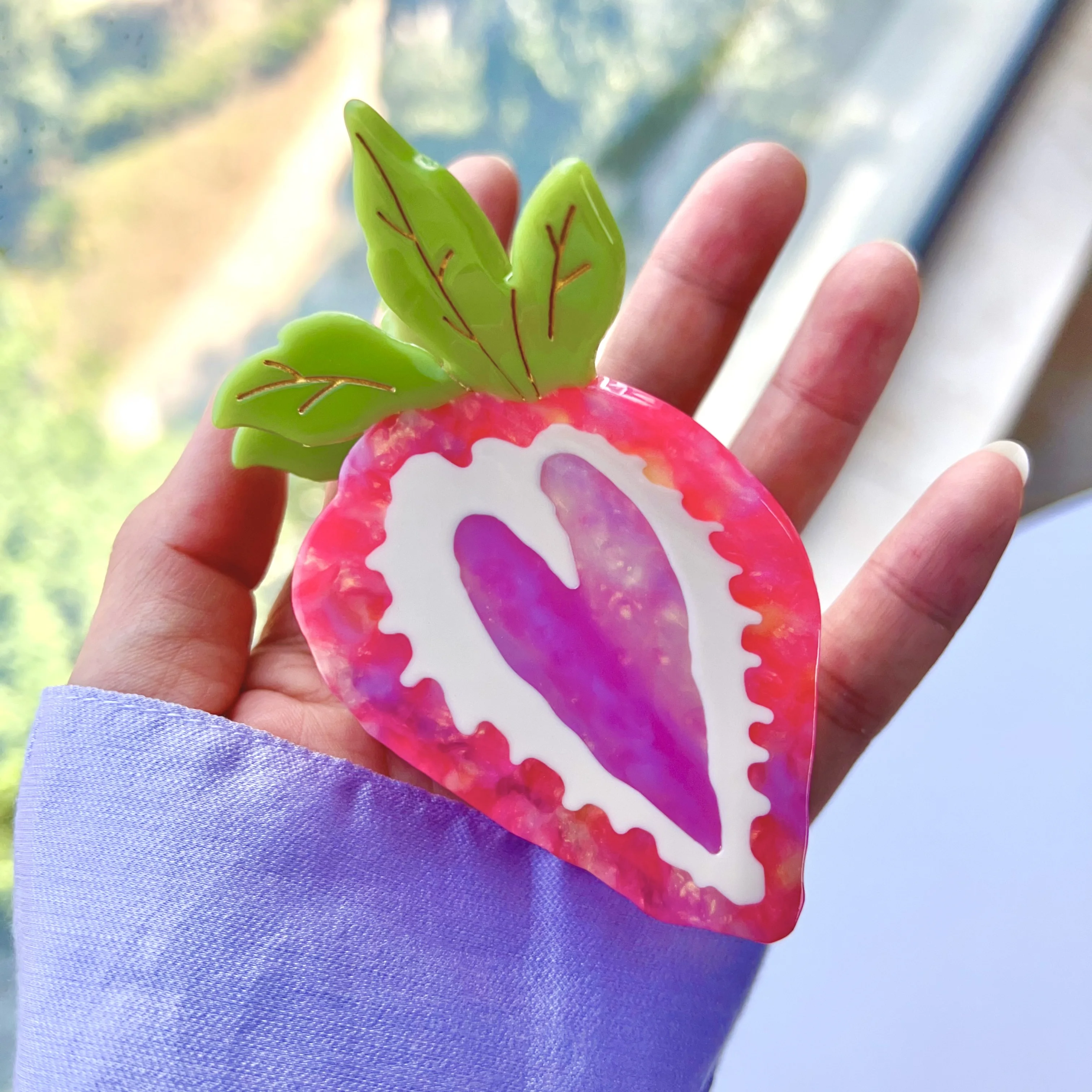 Claw Hair Clips. Unique and casual summer family style. Acetate, handmade. High - quality. Fashion - trendy.